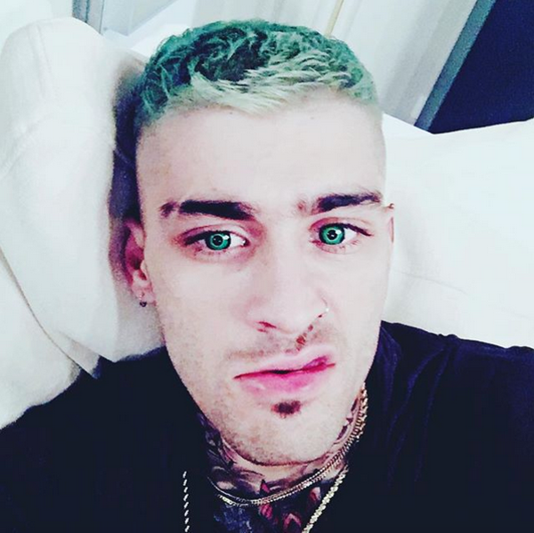 Zayn Malik, cabelo verde Zayn Malik, cabelo verde